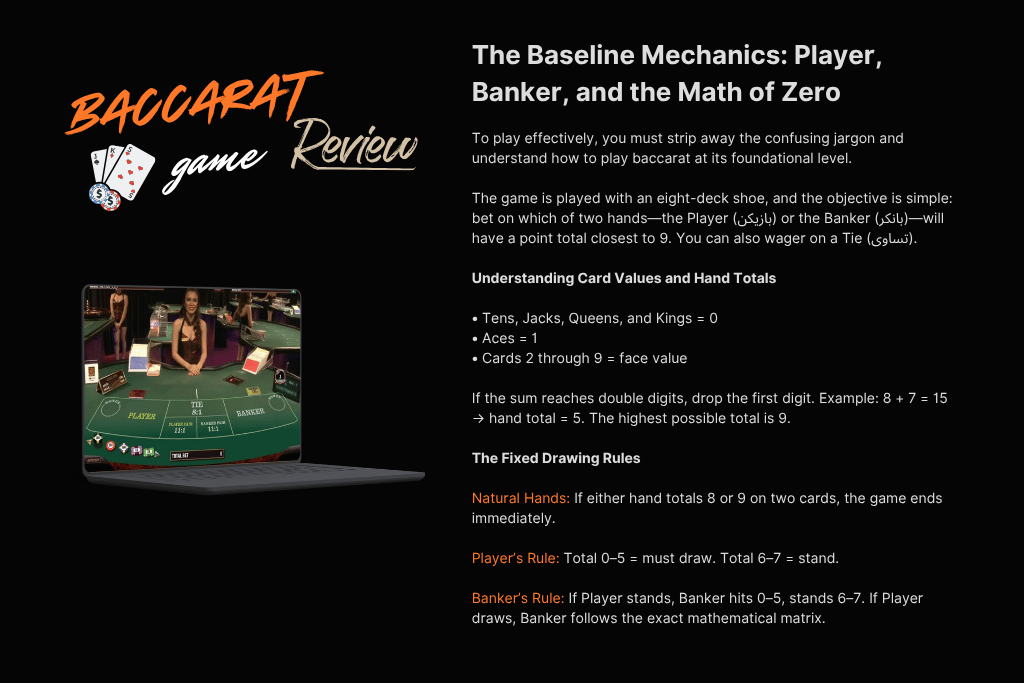 Baccarat game guide 