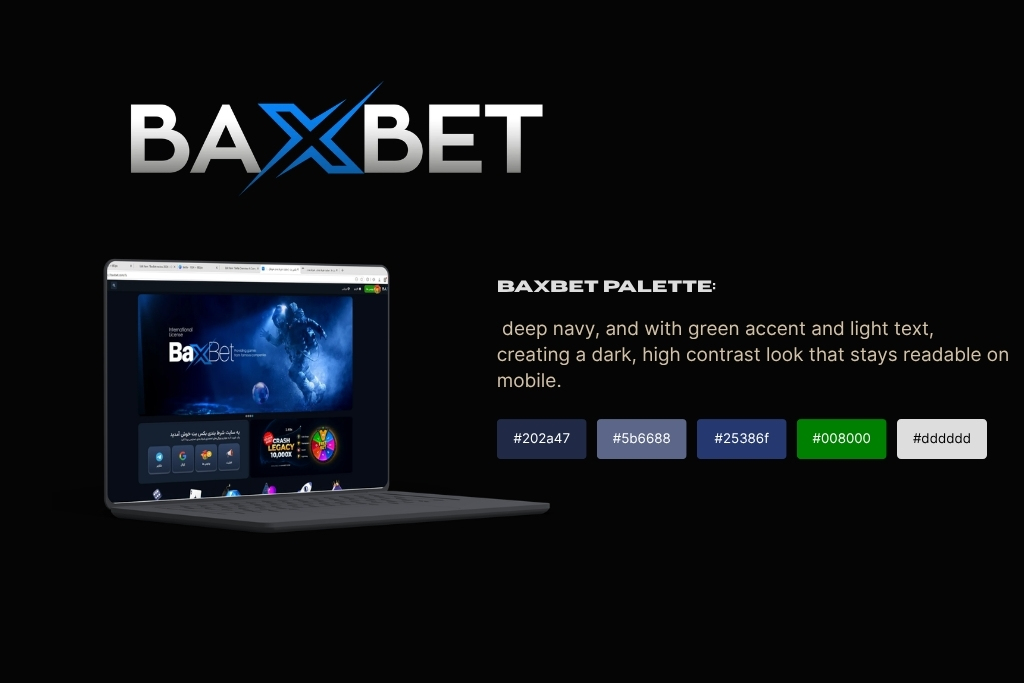 BaxBet color pallet
