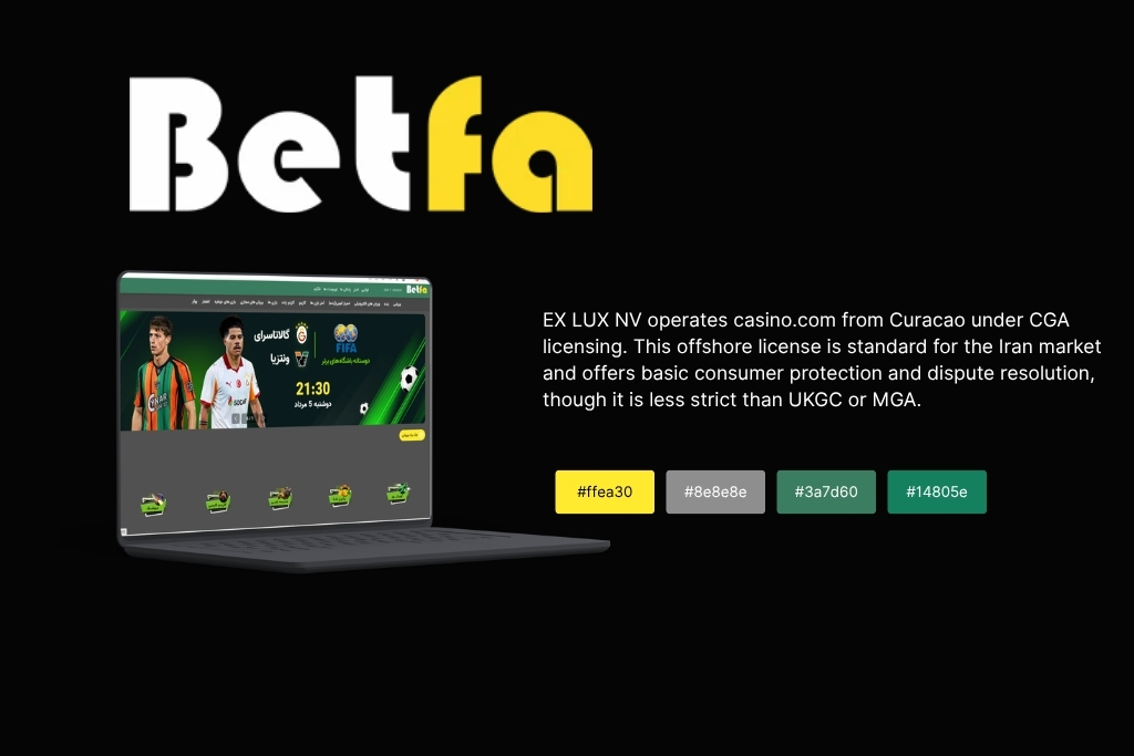 Betfa color pallet